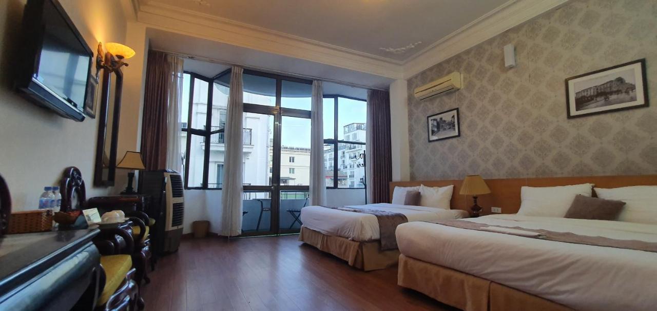 Hanoi Win Hotel & Travel Dış mekan fotoğraf